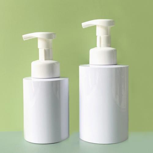 300ML 500ML PET Foam Cylinder shape bottle